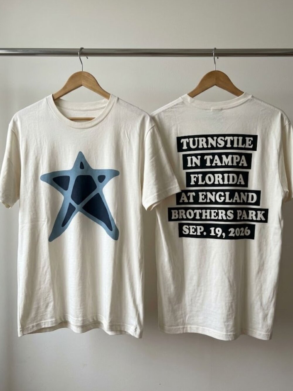 Turnstile Tampa FL Event 2026 T-Shirt Reprint
